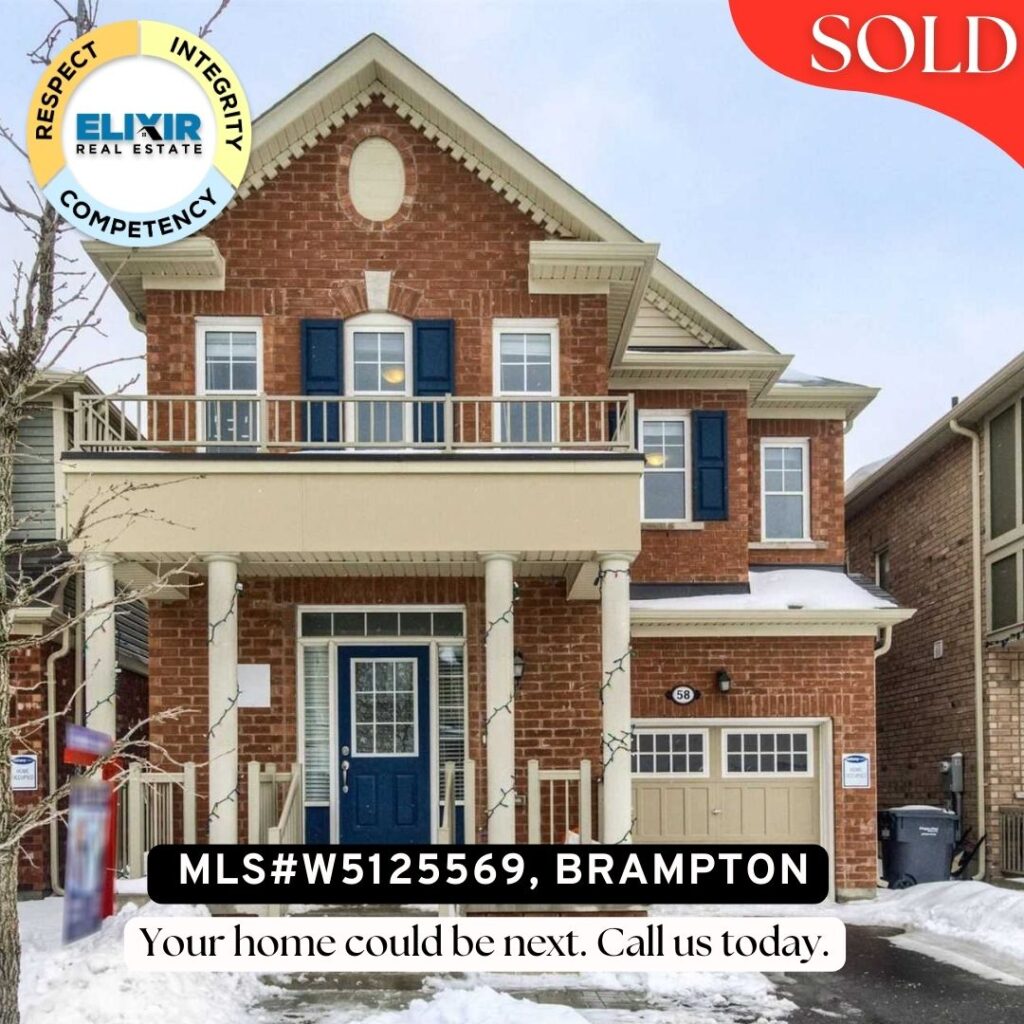 MLS Sold Listing in Brampton 9