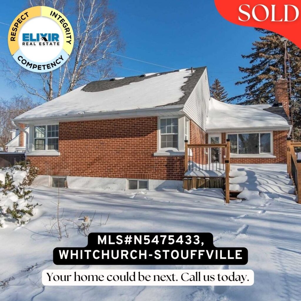 MLS Sold Listing in Stouffville 1