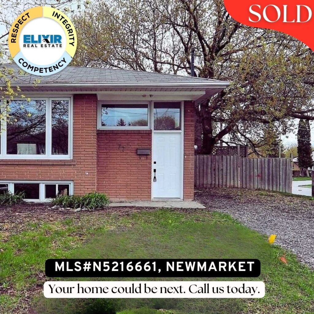 MLS Sold Listing in Newmarket 1