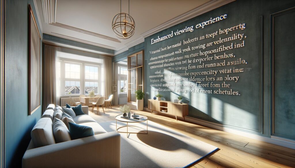 Immaculate Presentation in Listing a Home